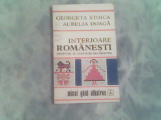 Interioare romanesti-tesaturi si cusaturi decorative-G.Stoica,A.Doaga foto