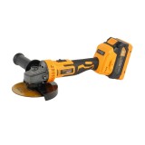 Polizor unghiular cu acumulator 21V/3Ah ROTOR RBA21, 125 mm, 8500 rpm, variator