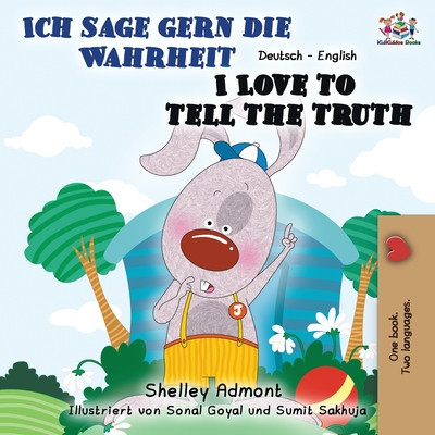 Ich sage gern die Wahrheit I Love to Tell the Truth: German English Bilingual Book foto