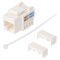 Soclu RJ45 Cat6 Keystone Alb
