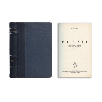Șt. O. Iosif, Poezii, ediția Cioculescu, 1939 foto