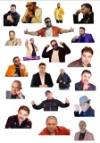 20 de stickere cu Tzanca Uraganu, Florin Salam, Guță