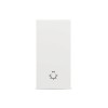Moda Voice, intrerupator revenire 1M, alb mat, Elbi