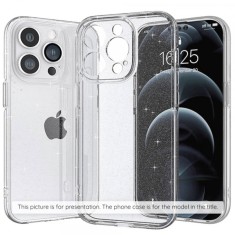 Husa pentru Motorola Edge 60 Fusion / Edge 60, Techsuit, SparkleSkin, Transparenta