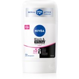 Nivea Black &amp; White Invisible Clear antiperspirant puternic 50 ml