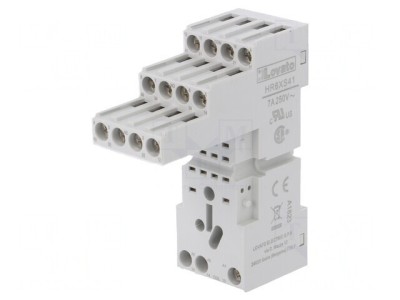 Stativ PIN 14 10A 250VAC pentru șină DIN HR60 foto