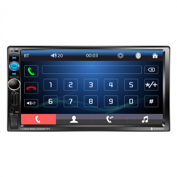 Radio Multimedia Mp5, display 7 inch, Touchscreen, camera marsarier, Mirrorlink