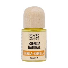 Esenta naturala (ulei) aromaterapie SyS Aromas, Scortisoara si Vanilie 12 ml