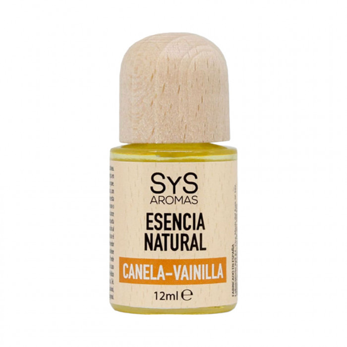 Esenta naturala (ulei) aromaterapie SyS Aromas, Scortisoara si Vanilie 12 ml