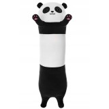 Jucarie de plus Panda urias 70 cm,multifunctionala 2 in 1,perna moale pentru imbratisat si relaxare,umplutura pufoasa din poliester,ideala pentru