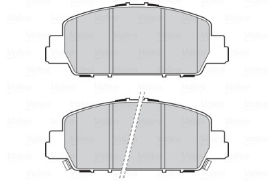 VALEO 302315 FIRST set placute frana,frana disc foto