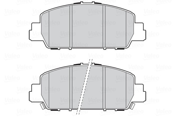VALEO 302315 FIRST set placute frana,frana disc