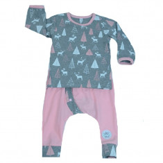 Pijama pentru fetite Koala 05-300, Multicolor foto