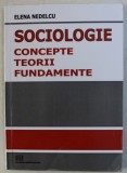 SOCIOLOGIE - CONCEPTE , TEORII , FUNDAMENTE de ELENA NEDELCU , 2008