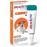 Bravecto Spot-On C&acirc;ini 250 mg (4.5 - 10 kg) - Soluție Antiparazitară Purici și
