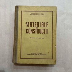 B. G. Skramtaev - Materiale de constructii