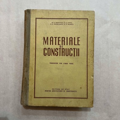 B. G. Skramtaev - Materiale de constructii foto