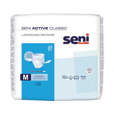 Chilot elastic absorbant, Medium, 30 bucăți, Seni Active Classic