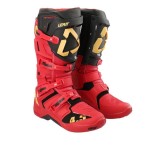 Cizme Leatt 4.5 Black Red