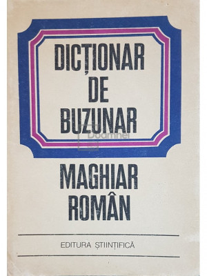 Bela Kelemen - Dictionar de buzunar maghiar-roman (editia 1971) foto