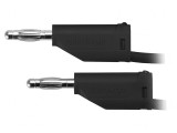 Cablu de măsurare 70VDC 4mm negru