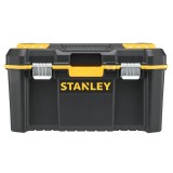 Stanley STST83397-1, essential, cutie pentru scule cu trei niveluri de depozitare, inchizatoare metalice, 24 litri, 49 x 28,5 x