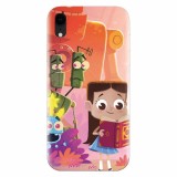 Husa silicon pentru Apple Iphone XR, Children Kids Robots Illustration Colorful K