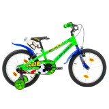 Cumpara ieftin Bicicleta Copii DHS Football - 18 Inch, Verde Ultimate FactoryBikes