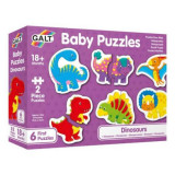 Baby puzzle: dinozauri (2 piese), Galt