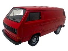 Machetă Volkswagen T3 roșu &ndash; Welly NEX Scale Model 1/36