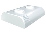 Carcasă Montare pe Perete ABS Albă 80x120x25 mm
