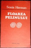 Cumpara ieftin SONIA HERMAN-FLOAREA PELINULUI/VERSURI/DEBUT1987/dedicatie-autograf pt EMIL MANU