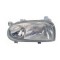 Far VW GOLF 3, 08.1991-04.1999 model GTD, GTI, DEPO, fata, partea stanga, tip bec H1+H1+W5W; manual/electric; fara motor; cu adaptor;