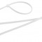 Colier din nailon pentru cabluri 2,5x100 mm alb, 100 buc, To
