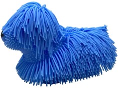 Jucarie Catel de cauciuc latos albastru foto