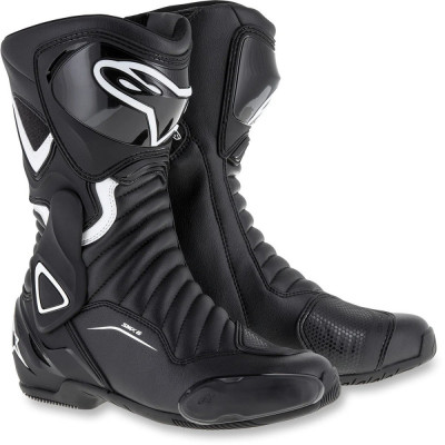 Ghete Moto Alpinestars Stella SMX-6 V2 Boots, Negru/Alb, Marime 36 foto