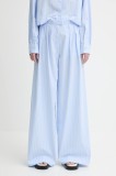 Won Hundred pantaloni de bumbac lat, high waist, 3490-14268