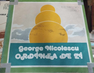 AMS - GEORGE NICOLESCU - ORDINEA DE ZI (DISC VINIL, LP) foto