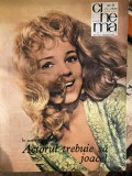 Revista Cinema nr. 9/ septembrie1970, Actorul trebuie sa joace, Aimee Iacobescu, filmul Asteptarea