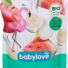 Babylove Piure de pepene cu banane și măr ECO, 12+, 100 g