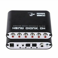 Convertor audio digital la analog 5.1 canale DTS DD