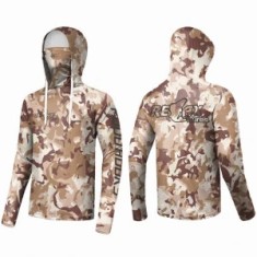 Bluza UV RELAX LURES UPF 50+, Hunting Camo, Marime L