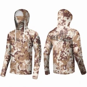 Bluza UV RELAX LURES UPF 50+, Hunting Camo, Marime L