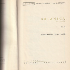 A. BUIA, A. NYARADY, M. RAVARUT - BOTANICA AGRICOLA VOL II SISTEMATICA PLANTELOR