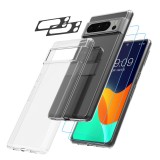 Husa Kwmobile pentru Google Pixel 8 Pro, Transparent, Silicon, KWM000020IY001C