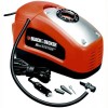 Compresor Auto Black Decker ASI300-QS, 230V/12V, 13L/min, 11 Bar, Fara Ulei, Umflare Roti, Mingi, Biciclete