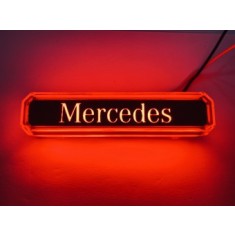 Lampa gabarit cu LOGO NEON Rosie FR0260 Mercedes