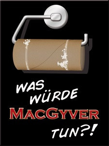 Magnet - What would Macgyver do?! foto