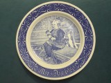Farfurie din portelan model de colectie Mors Dag ( Ziua Mamei ) anul 1980 design Carl Larsson cu marcaj Rorstrand / editie limitata !