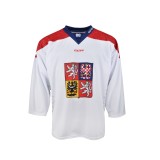 Echipa națională de hochei tricou de hochei Czech republic David Pastrň&aacute;k 2025/2026 CCM Fandres replica white - M